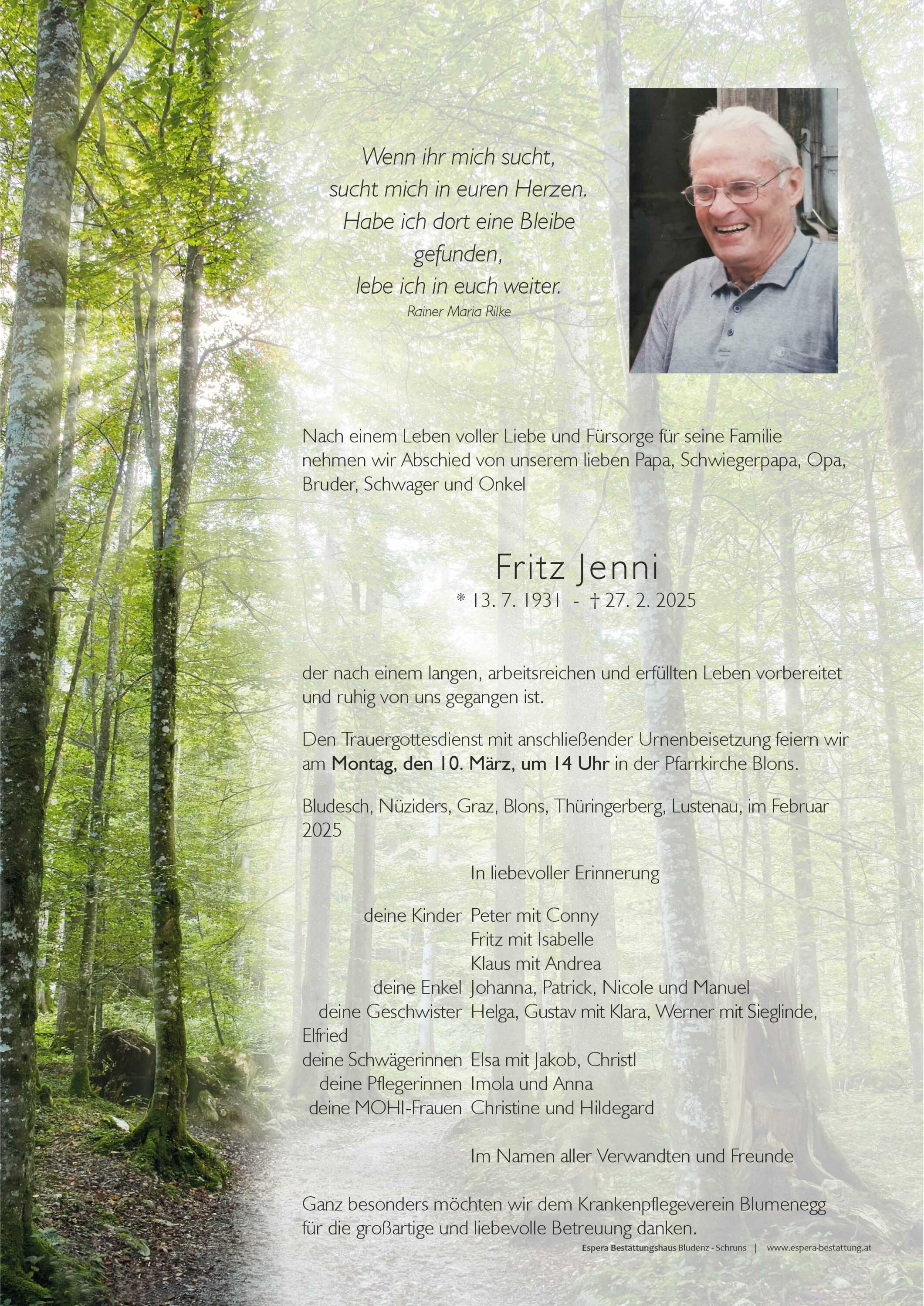Fritz Jenni
